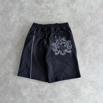 Black City of London Shorts